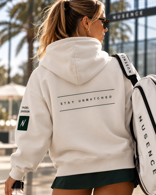 Padel Division Heavyweight Hoodie - Green Accents