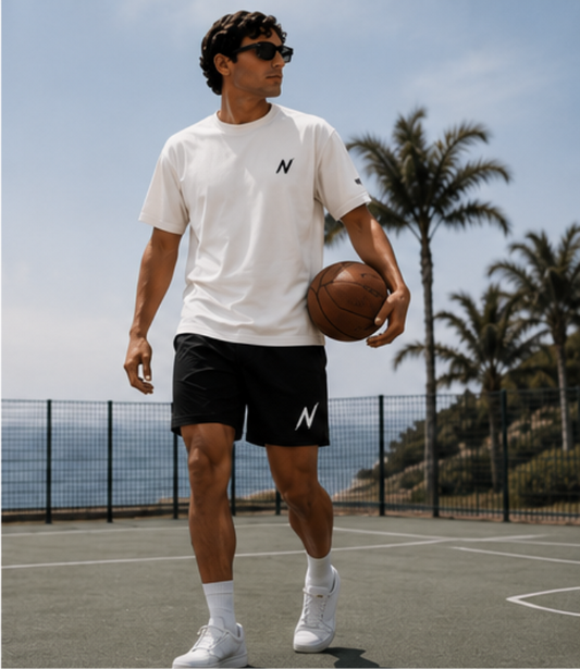 Essentials Mens Gym Shorts - Black