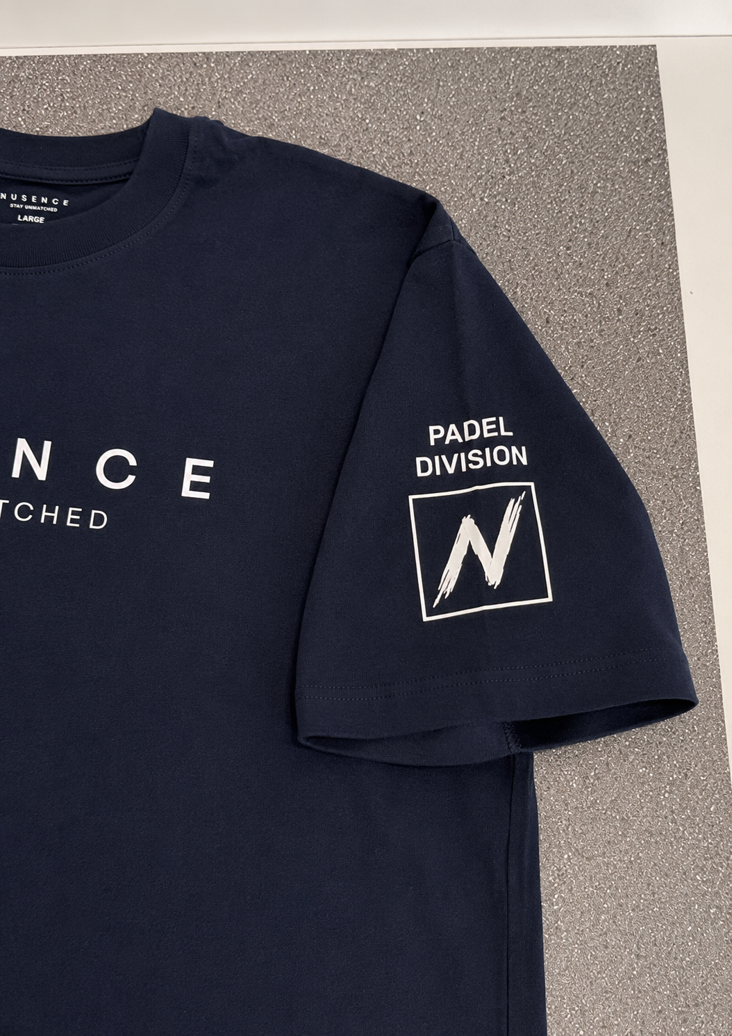 Padel Division Heavyweight Tshirt - Navy