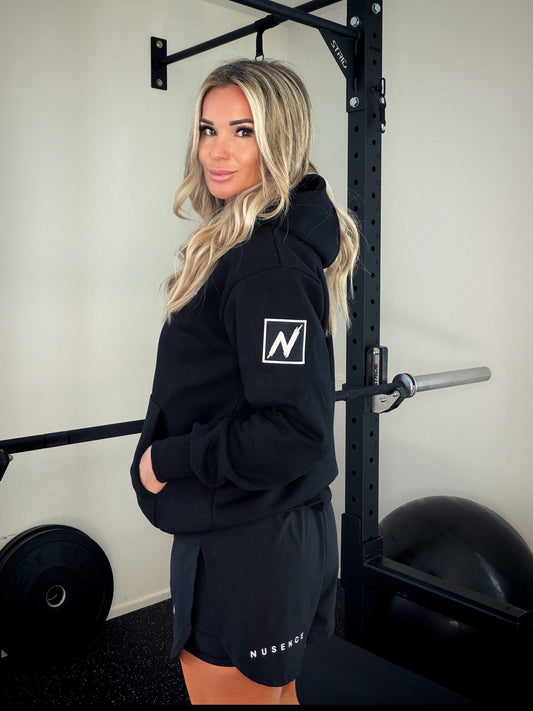 Essentials Womens Gym Shorts - Black