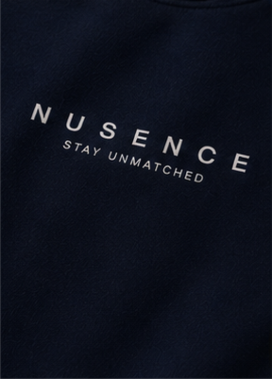 Womens Essentials Heavyweight Hoodie - Navy
