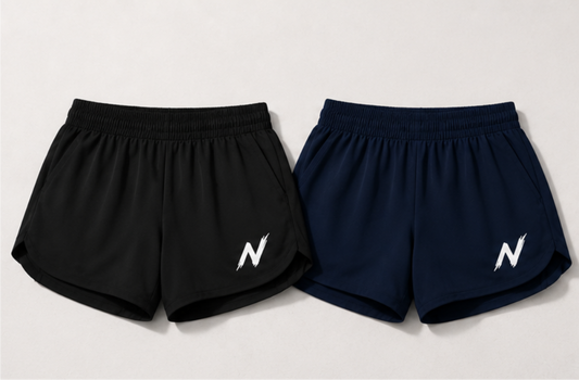 Essentials Womens Gym Shorts - Black