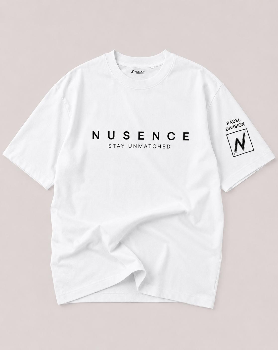 Padel Division Heavyweight Tshirt - White