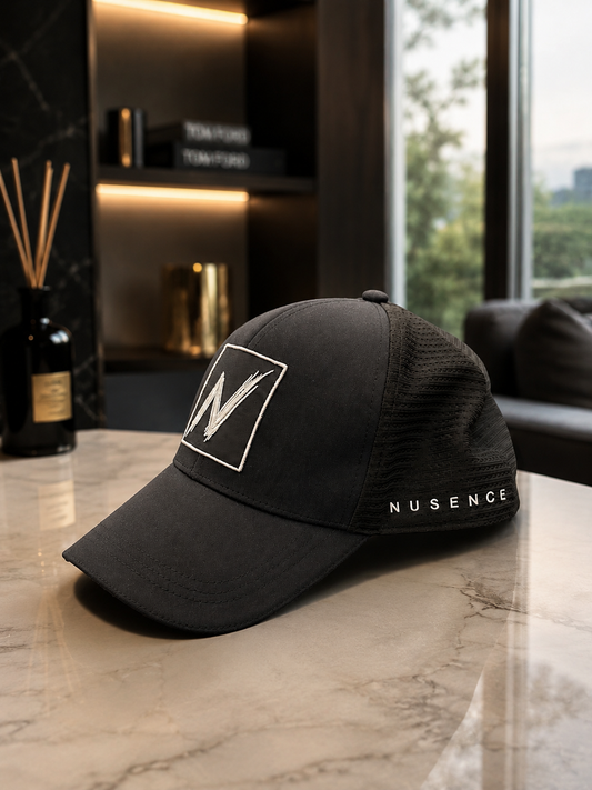 Black Stay Unmatched Cap