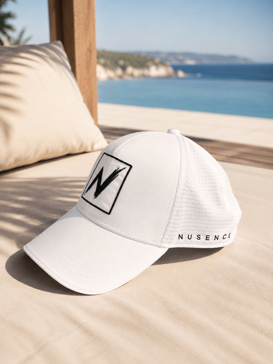 White Stay Unmatched Cap
