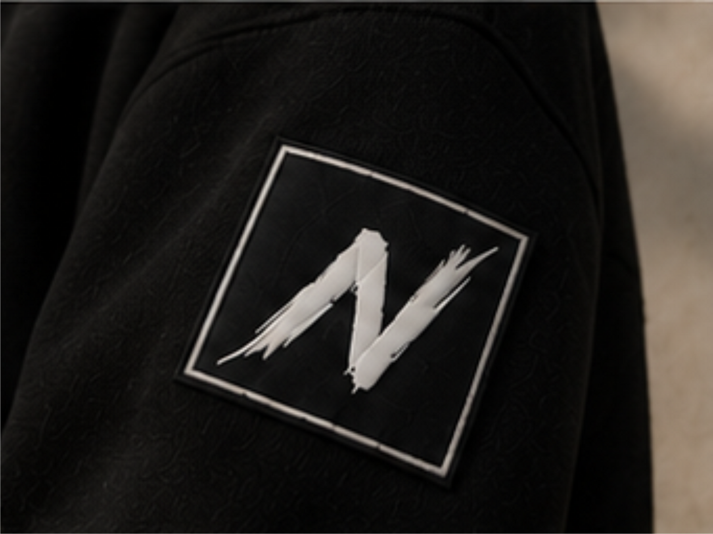 Heavyweight Essentials Hoodie - Black