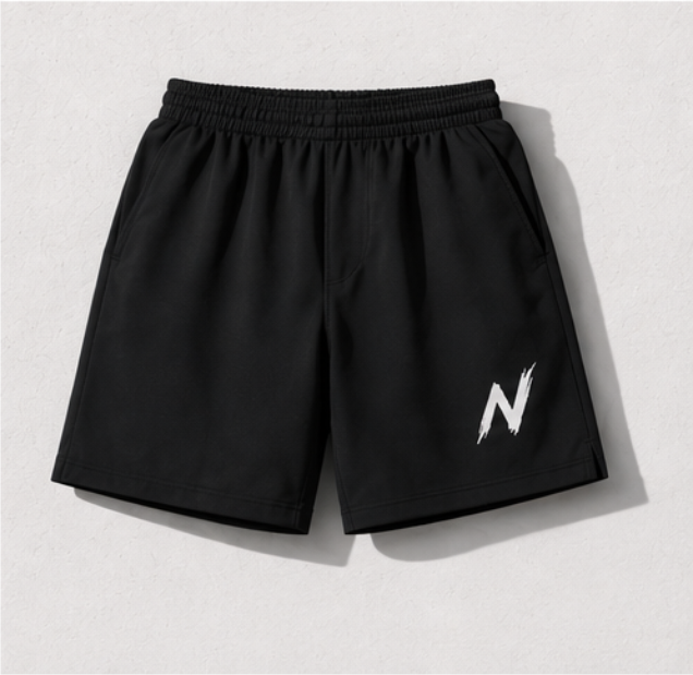 Essentials Mens Gym Shorts - Black