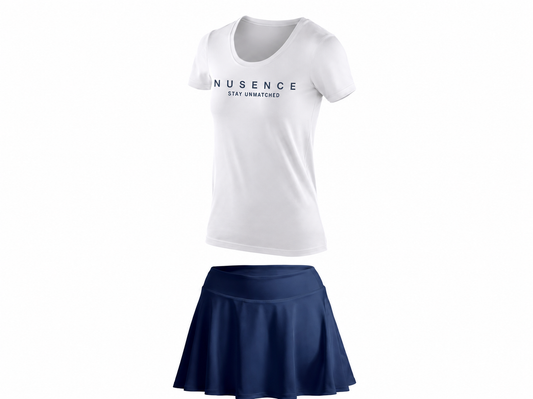 Padel Division Womens Skort - Navy