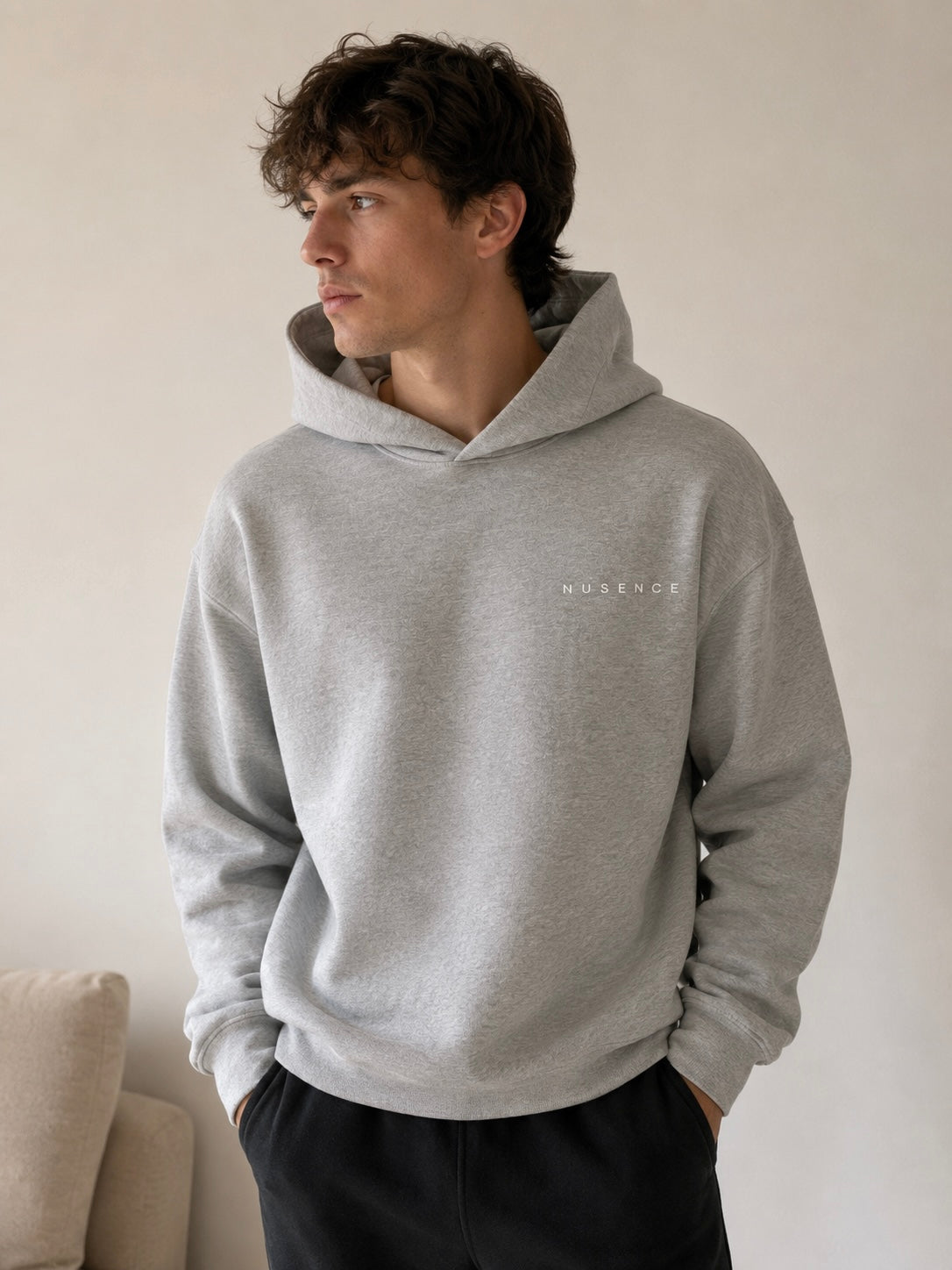 Elevate Heavyweight Hoodie - Heather Grey