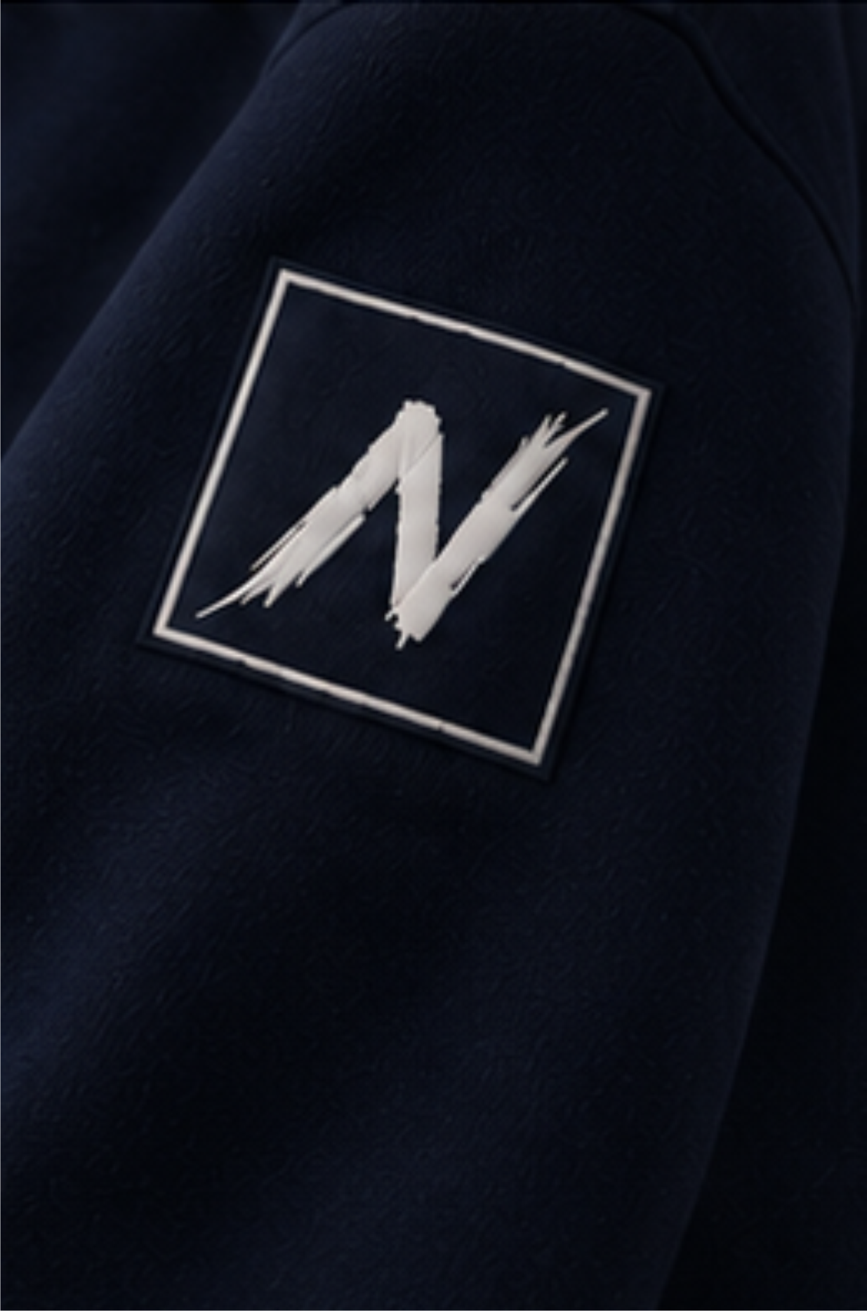 Heavyweight Essentials Hoodie - Navy