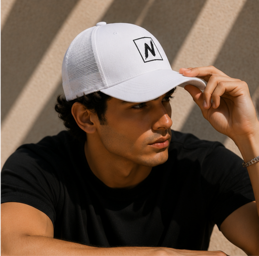 White Stay Unmatched Cap