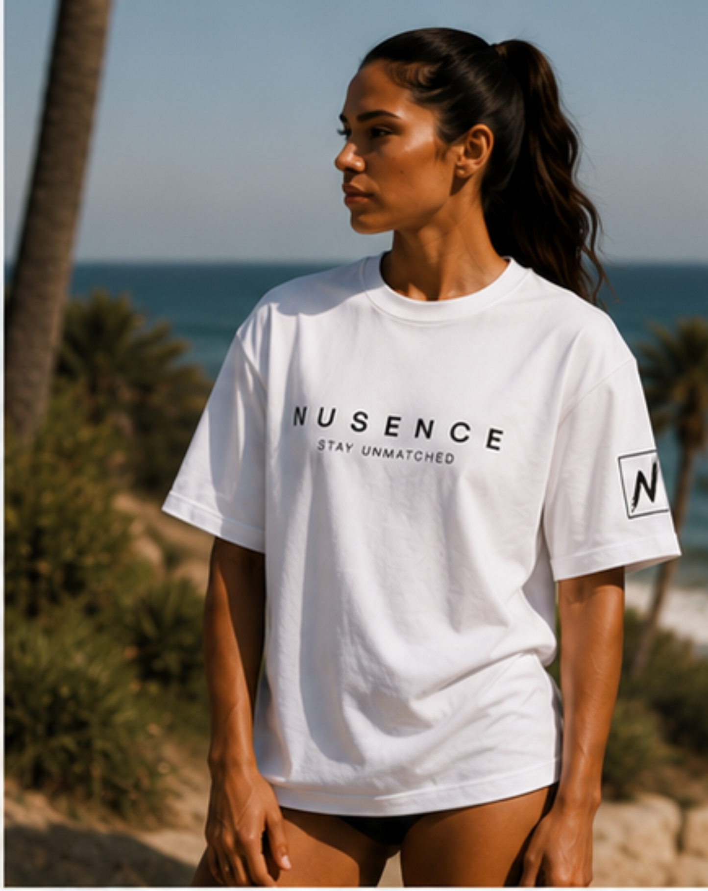 Heavyweight Essentials Tshirt - White