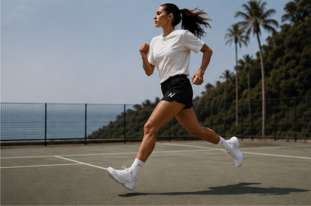 Essentials Womens Gym Shorts - Black