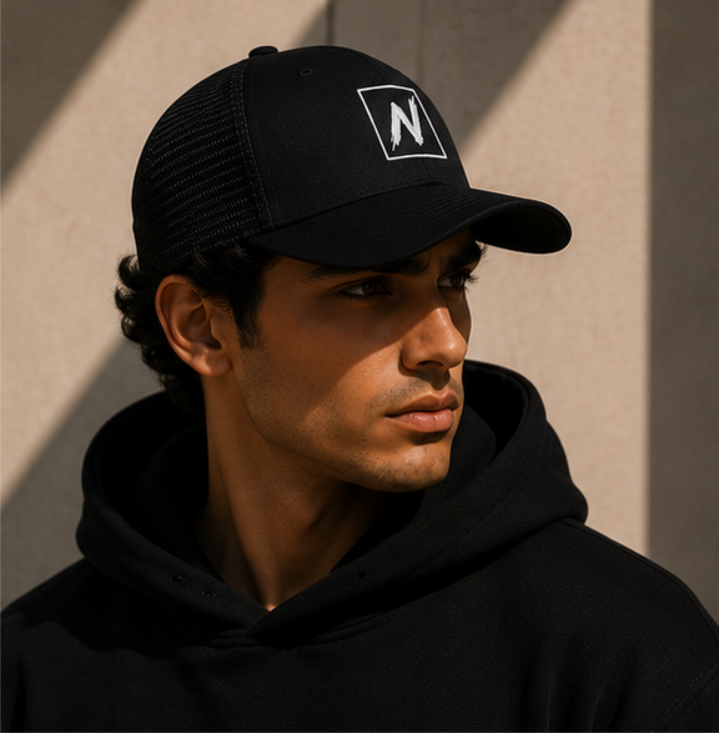 Black Stay Unmatched Cap
