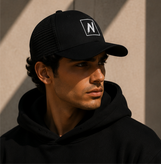 Black Stay Unmatched Cap
