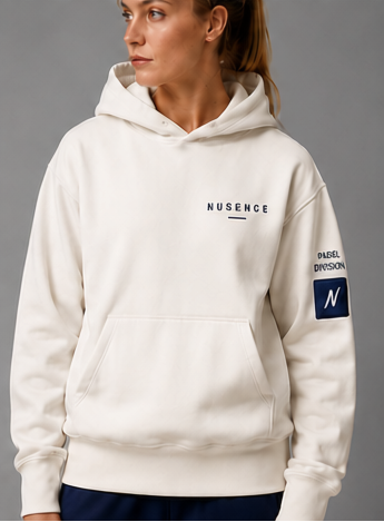 Padel Division Heavyweight Hoodie - Navy Accents